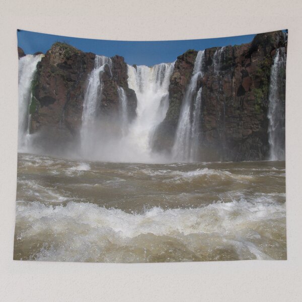 Item preview, Iguazu Iguassu Waterfall Landscape Panorama Scenery, Brazil Argentina 2 designed and sold by worldways.