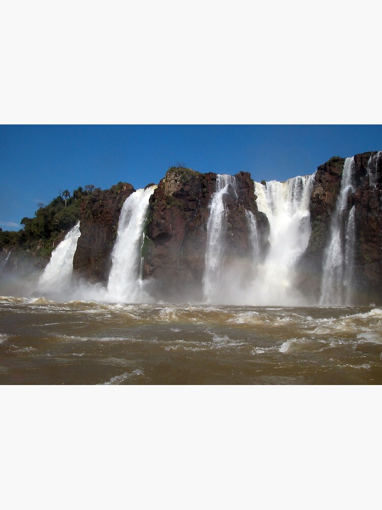 Iguazu Iguassu Waterfall Landscape Panorama Scenery, Brazil Argentina 3 by worldways