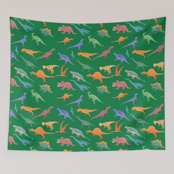 Item preview, Science-inspired Designs - Dinosaur! Cool Dino pattern - Green designed and sold by SCI-Boutique.
