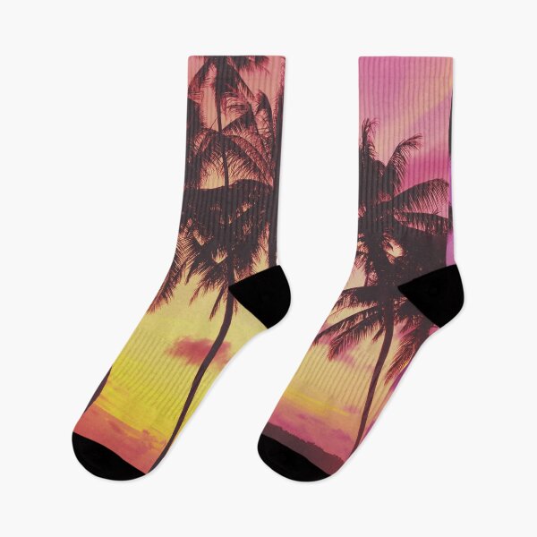 Item preview, Sunset and Palm Trees Travel Photography designed and sold by KarolinaPaz.