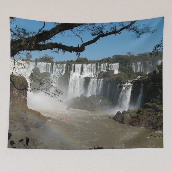 Item preview, Iguazu Iguassu Waterfall Landscape Panorama Scenery, Brazil Argentina 6 designed and sold by worldways.