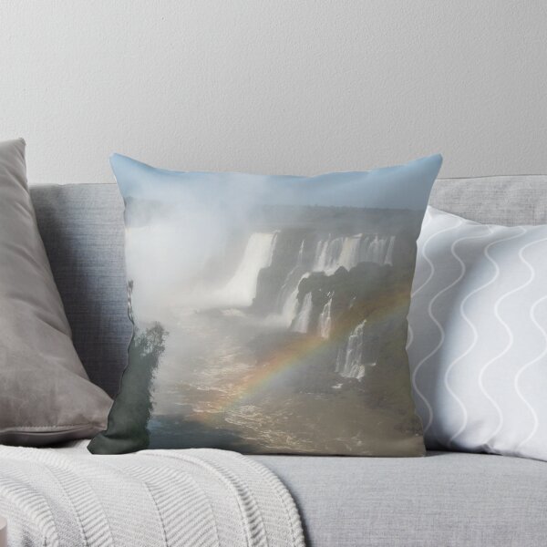 Item preview, Iguazu Iguassu Waterfall Rainbow Landscape Panorama Scenery  designed and sold by worldways.