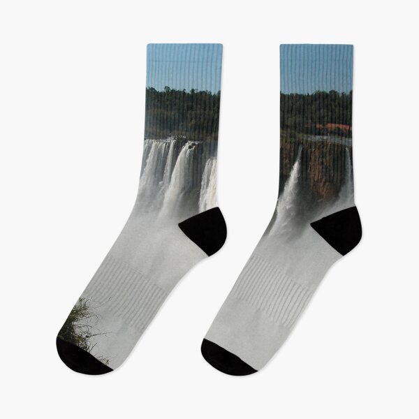 Item preview, Iguazu Iguassu Waterfall Landscape Panorama Scenery Mist, Brazil Argentina designed and sold by worldways.