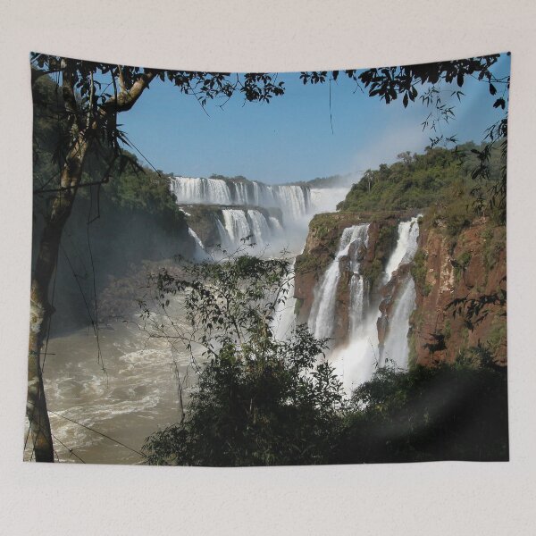 Item preview, Iguazu Iguassu Waterfall Landscape Panorama Scenery, Brazil Argentina 7 designed and sold by worldways.