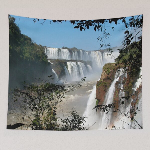 Item preview, Iguazu Iguassu Waterfall Landscape Panorama Scenery, Brazil Argentina 8 designed and sold by worldways.