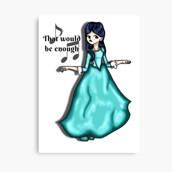 Eliza Hamilton Fanart Canvas Prints Redbubble