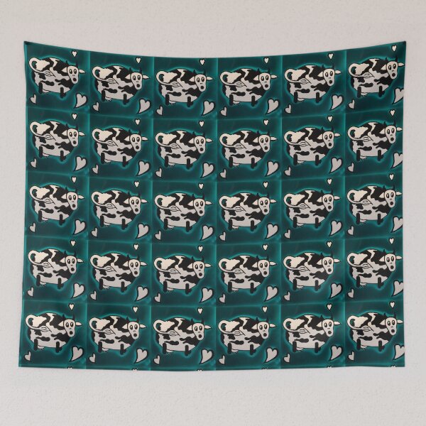 Item preview, Molly Milking Farm Cow designed and sold by lindahineart.