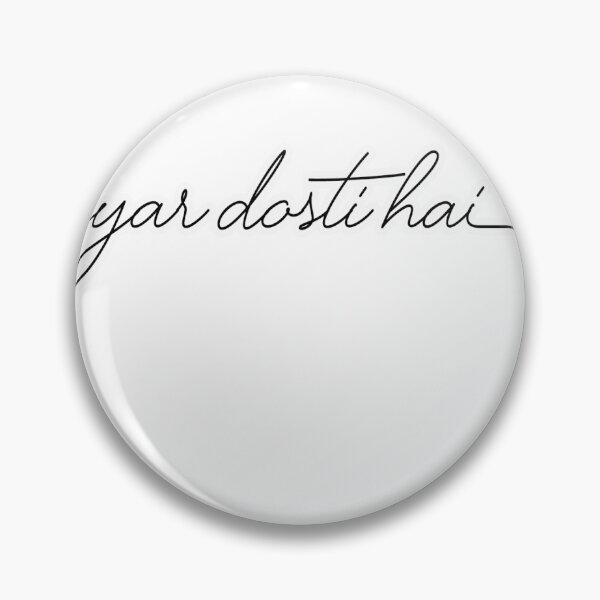 Item preview, Pyar Dosti Hai sticker designed and sold by tanviph.