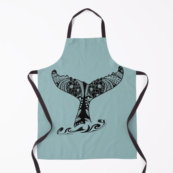 Item preview, Vintage Lahaina Tribal Whales Tail designed and sold by sunnthreads.