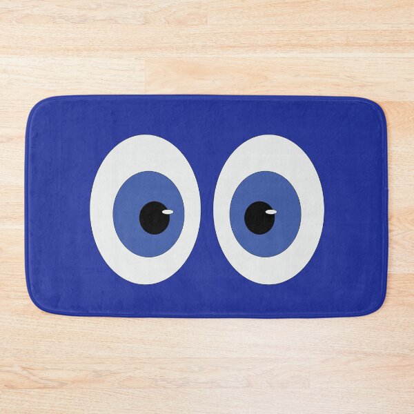 Item preview, Big Blue Eyeballs designed and sold by TheCrazyBear.