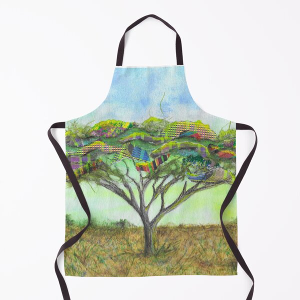 Item preview, African Acasia and Kente Tree designed and sold by AmaRoss.