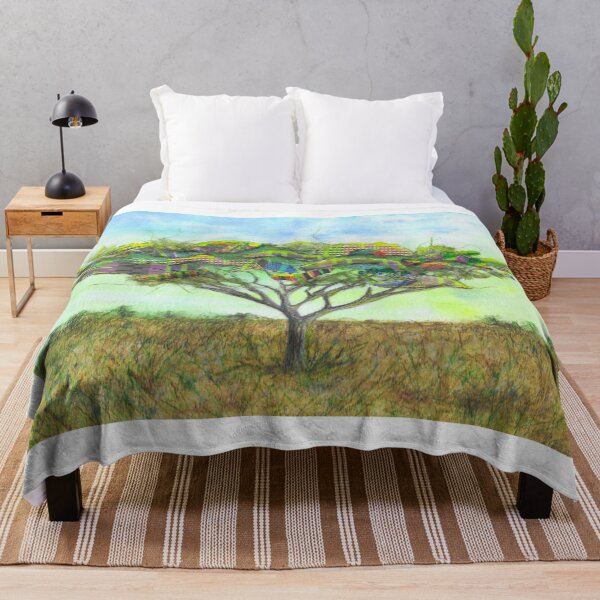 Item preview, African Acasia and Kente Tree designed and sold by AmaRoss.