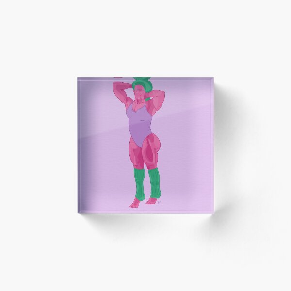 Beefy Lady Acrylic Block