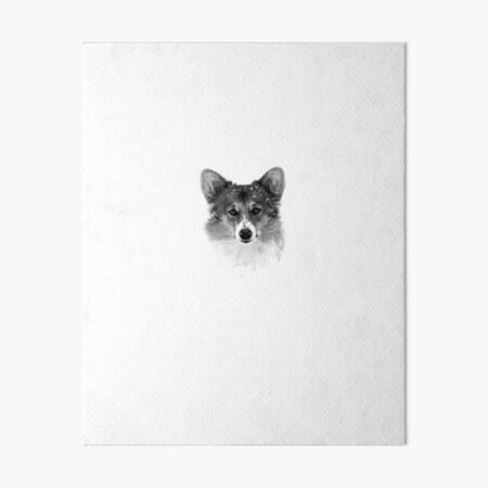 Decoracion Corgi Negro Redbubble