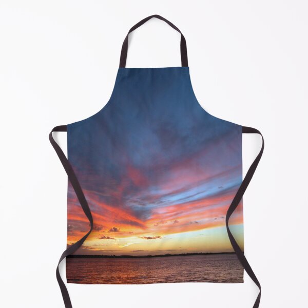 Item preview, Tropical Sunset Sea Seascape Red Clouds designed and sold by worldways.
