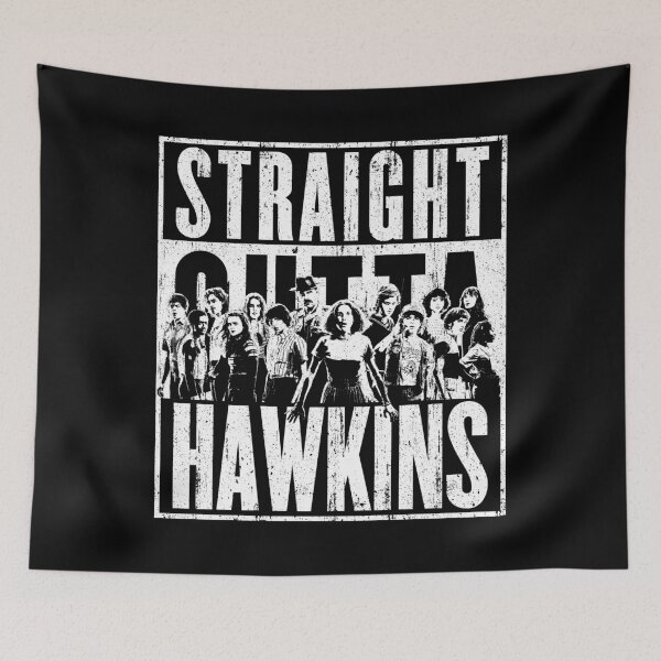 Item preview, Straight Outta Hawkins (Variant) designed and sold by huckblade.