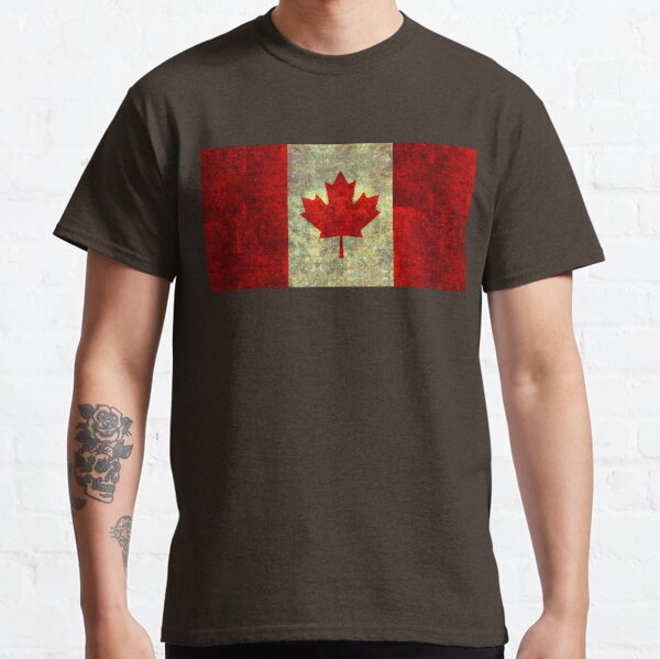 Canadian Flag Leaf T Shirts Redbubble - small canada flag roblox