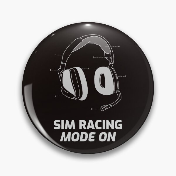 Item preview, Sim Racing - Mode On designed and sold by nona003.