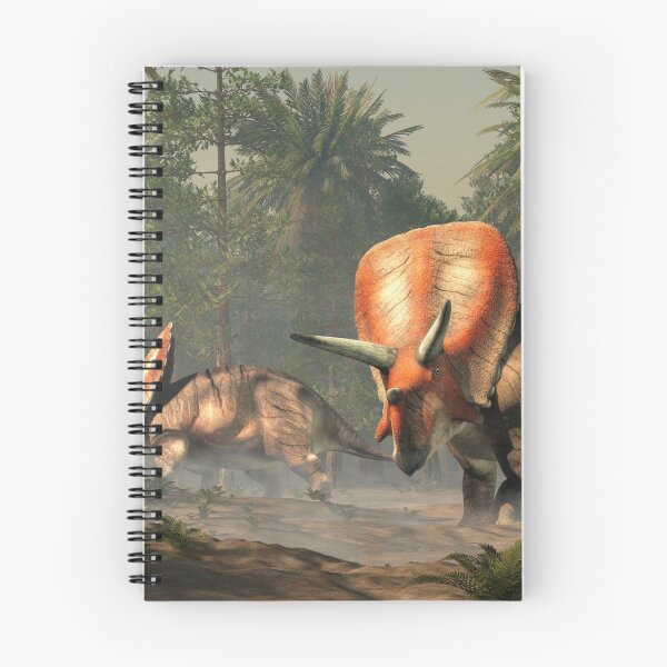 Item preview, Torosauruses in a Forest designed and sold by Daniel Eskridge.