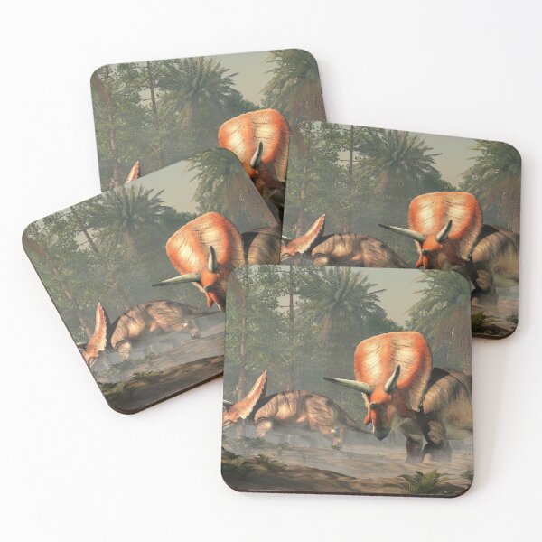 Item preview, Torosauruses in a Forest designed and sold by Daniel Eskridge.