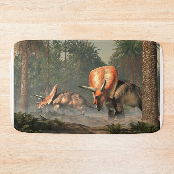 Item preview, Torosauruses in a Forest designed and sold by Daniel Eskridge.