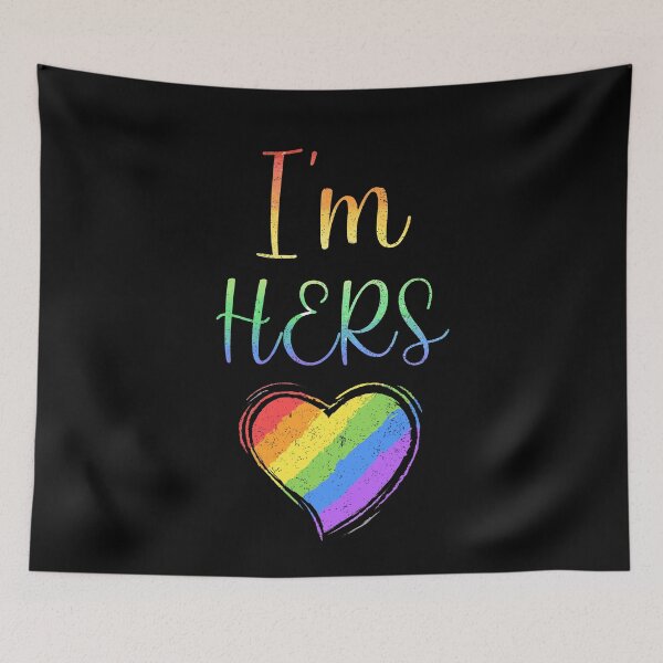 Item preview, I'M HERS Lesbian Gift designed and sold by Smart-Bee.