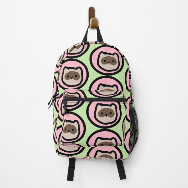 Pink Ferret Backpack