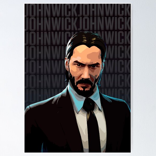 Artikel-Vorschau von John Wick Schwarzer Anzug, designt und verkauft von misguidedtaffy.