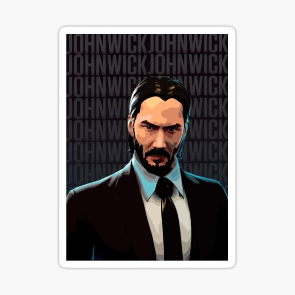 Artikel-Vorschau von John Wick Schwarzer Anzug, designt und verkauft von misguidedtaffy.