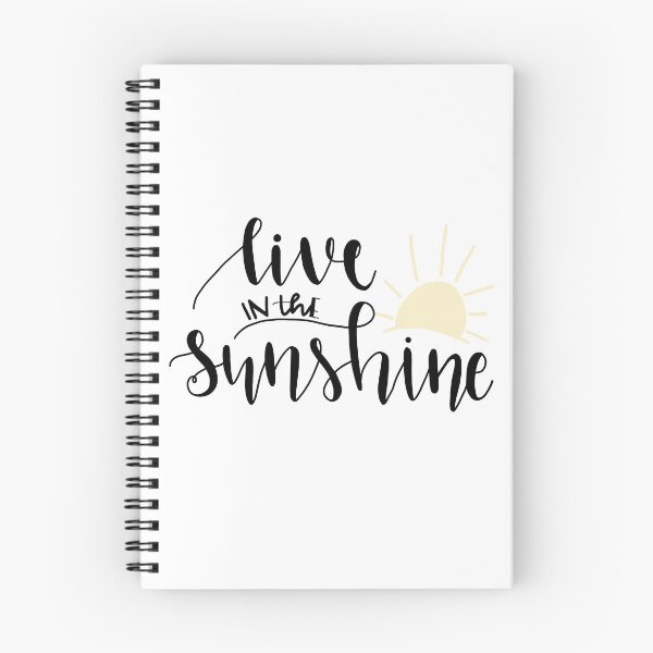 Item preview, Live in the Sunshine inspirational quote  designed and sold by Sophie0854.
