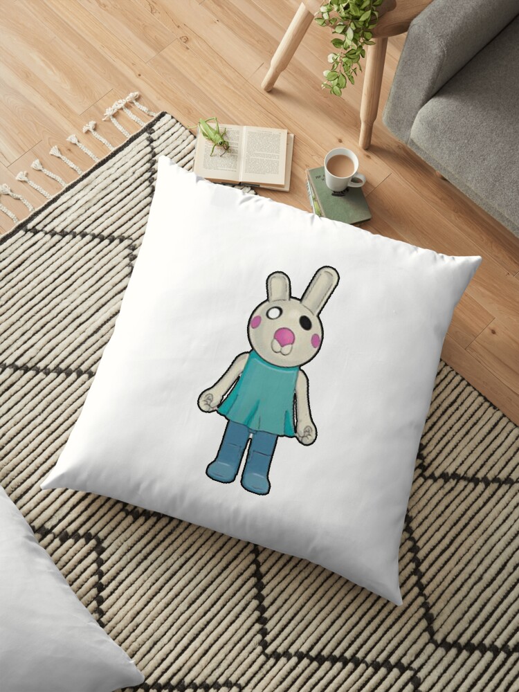 Bunny Piggy Roblox Roblox Game Roblox Characters Floor Pillow By Affwebmm Redbubble - bunny piggy roblox roblox game roblox characters framed art print by affwebmm redbubble