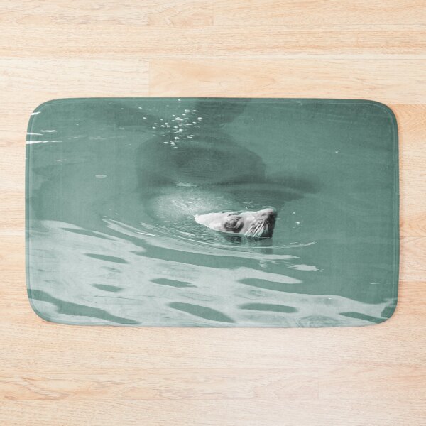 Item preview, Wild Harbor Seal Swimming Wildlife designed and sold by worldways.