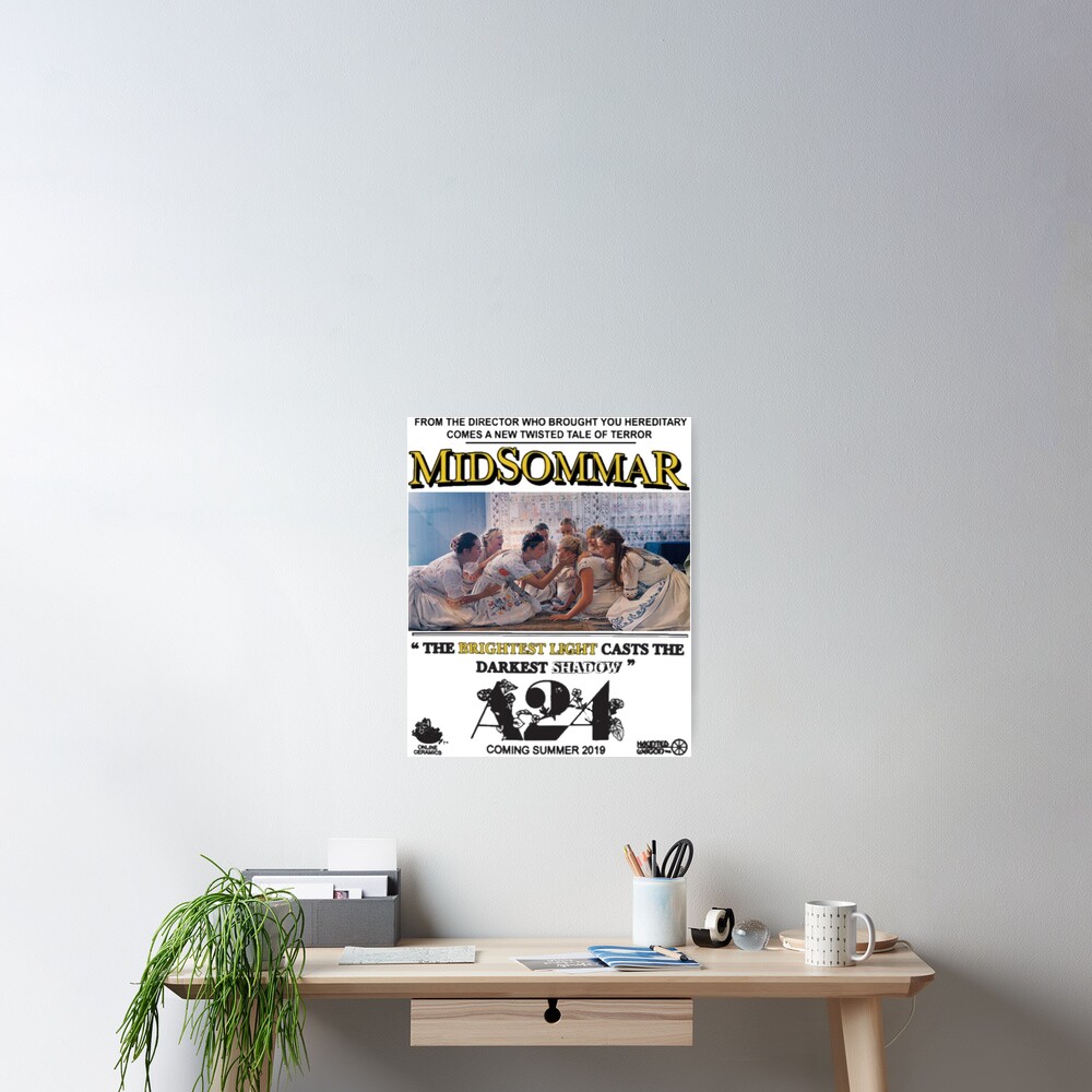 "MIDSOMMAR A24" Poster For Sale By Lauracorduan99 | Redbubble