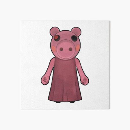 Piggy Roblox Art Board Prints Redbubble - roblox toys piggy background roblox