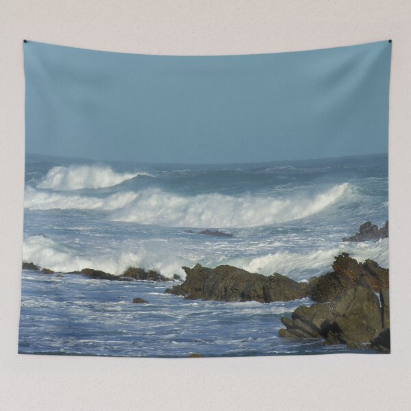 Item preview, Breaking Waves Rock Rocky Shore, South Africa designed and sold by worldways.