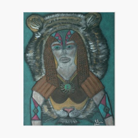 The Spiritual Warrior Art Board Print