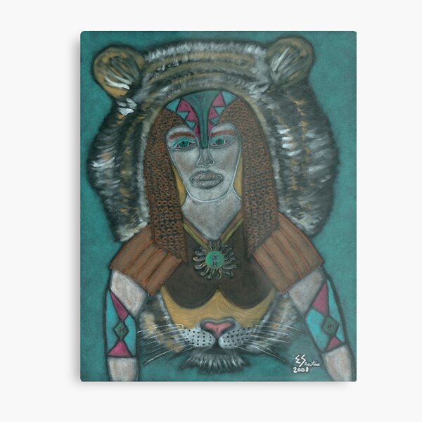 The Spiritual Warrior Metal Print