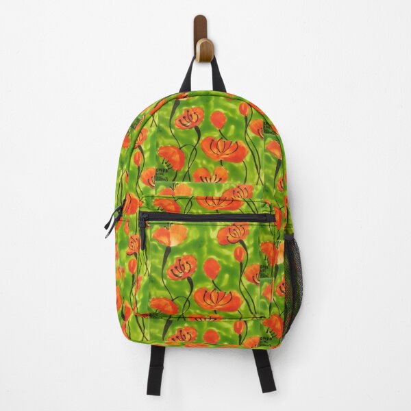 Item preview, Brilliant Orange Poppies designed and sold by lindahineart.
