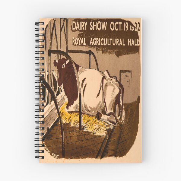 Item preview, Dairy Show vintage travel poster designed and sold by stickart-marek.