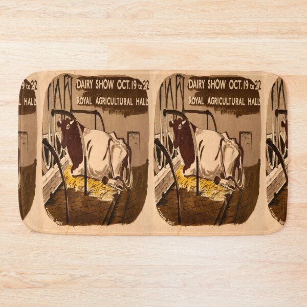 Item preview, Dairy Show vintage travel poster designed and sold by stickart-marek.