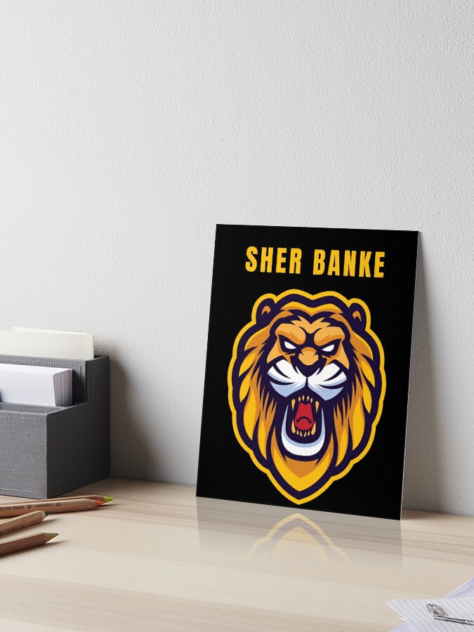 Sher Banke - India Sticker for Sale by RGS-Apparel