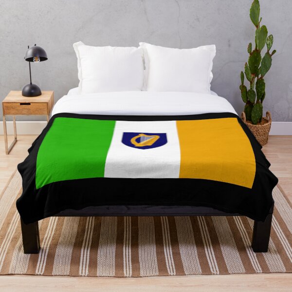 Item preview, Bandera del escudo de armas de la República Negra de Irlanda designed and sold by AidanMDesigns.