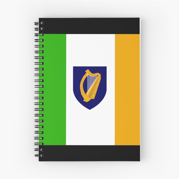 Artikelvorschau, Schwarze Wappenflagge der Republik Irland entworfen und verkauft von AidanMDesigns.