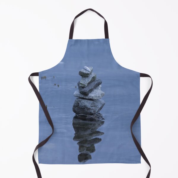 Item preview, Frozen Cairn of Rocks And Reflection on Ice designed and sold by TheCrazyBear.