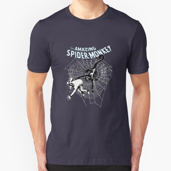 Amazing Spidermonkey Slim Fit T-Shirt