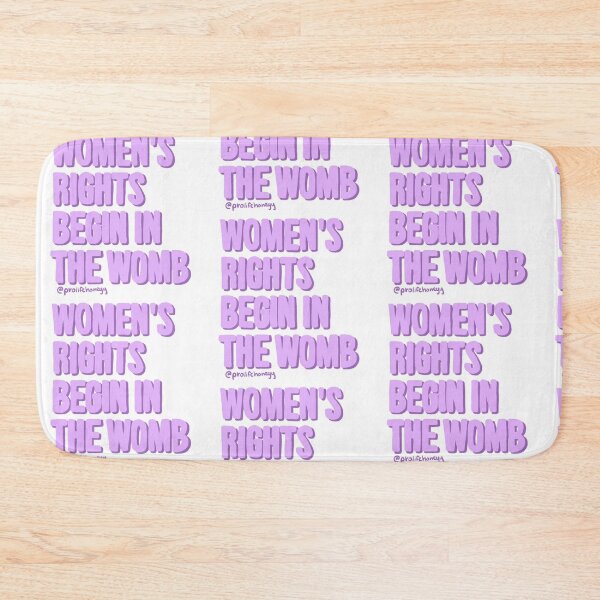 Item preview, Women's Rights Begin in the womb Design #6 Purple 2 designed and sold by prolifehoneyy.