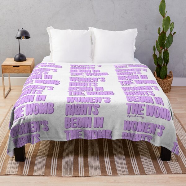 Item preview, Women's Rights Begin in the womb Design #6 Purple 2 designed and sold by prolifehoneyy.