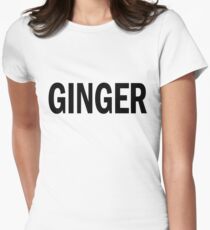 GINGER. Women's Fitted T-Shirt