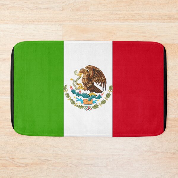 Item preview, Black Mexico coat of arms flag designed and sold by AidanMDesigns.