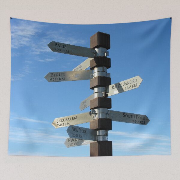 Item preview, Signpost Directions to the major cities Cape Point  designed and sold by worldways.